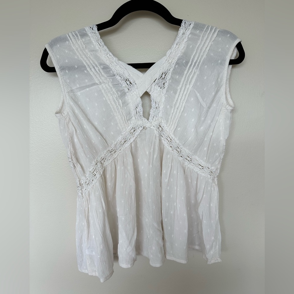 American eagle cross-back blouse size XXS - EUC